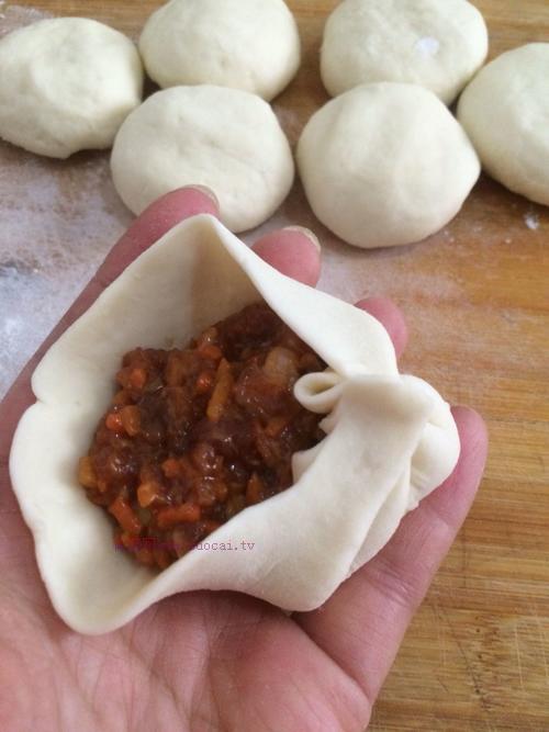胡蘿卜豬肉包子的做法