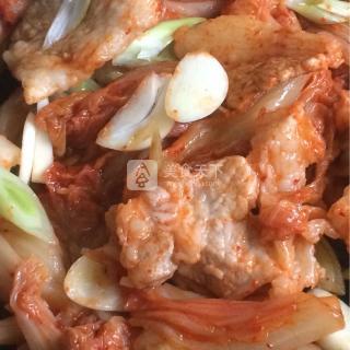 辣白菜五花肉的做法步驟:3