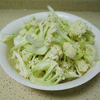 干鍋花菜的做法圖解1