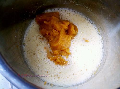 南瓜戚風(fēng)蛋糕的做法