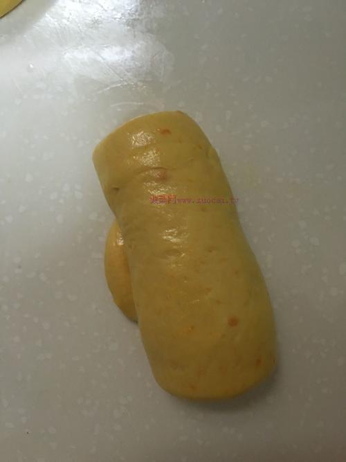 南瓜吐司(一次發(fā)酵法)的做法