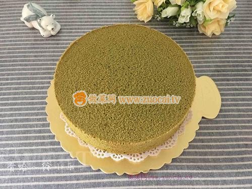 抹茶戚風(fēng)蛋糕的做法