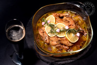 香蒜黃油烤雞|圣誕菜的做法步驟9