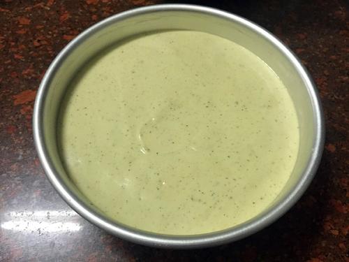 抹茶戚風(fēng)蛋糕~八寸