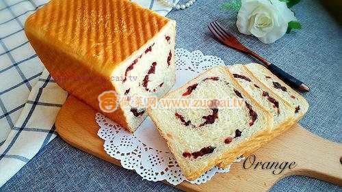 蔓越莓吐司的做法