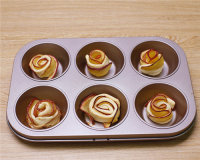 新鮮玫瑰花蘋(píng)果派的做法步驟13