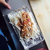 烤箱版錫紙金針菇的做法圖解4