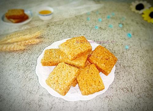 咖啡全麥餅干的做法