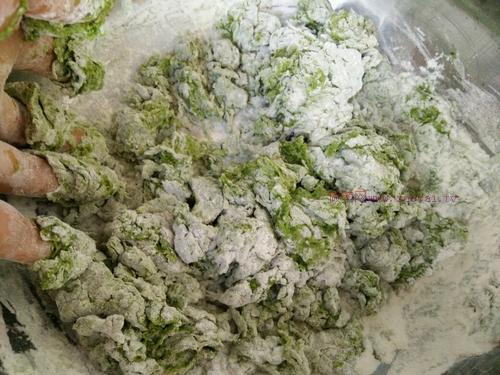 無水菠菜面團(tuán)的做法