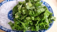 青菜炒香干的做法步驟2