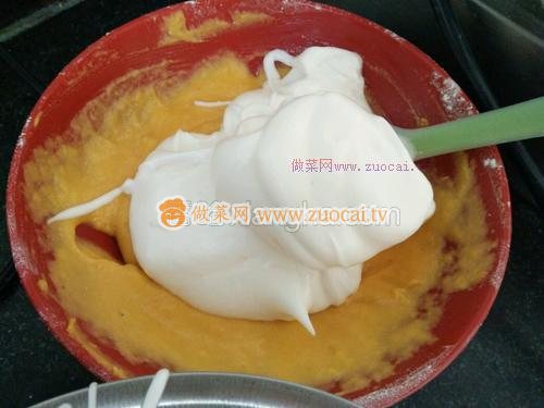 南瓜戚風(fēng)蛋糕的做法