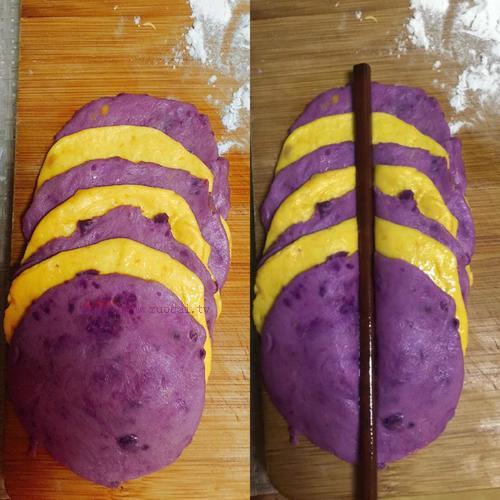 玫瑰饅頭的做法