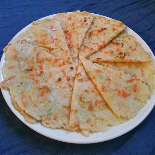 胡蘿卜雞蛋餅的做法