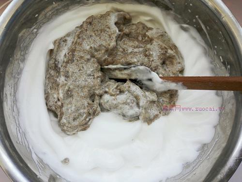 黑米燙面戚風(fēng)的做法