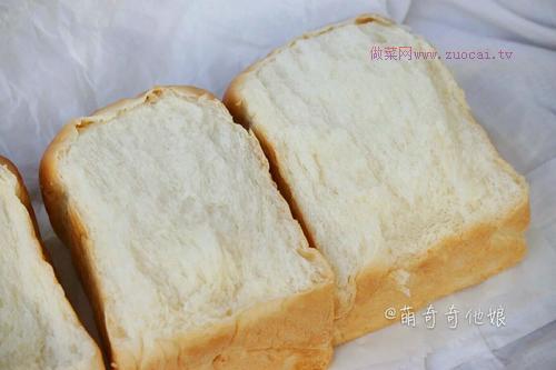 鮮奶土司(老面法)的做法