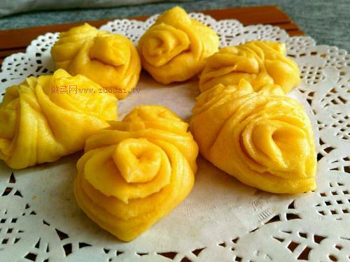花樣饅頭(南瓜面)的做法