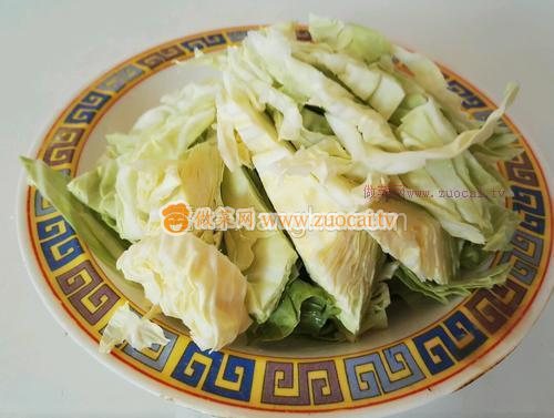 卷心菜燜飯(電壓鍋版)的做法