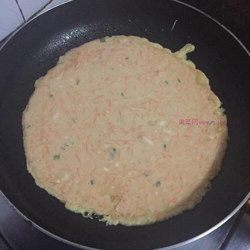 胡蘿卜雞蛋餅的做法