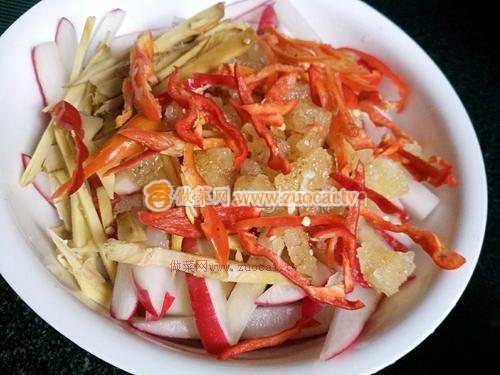 爽口醬蘿卜的做法