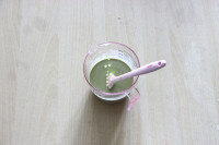 圣誕風(fēng)抹茶椰蓉蘋果派的做法步驟10