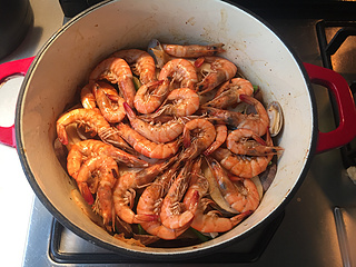 麻辣干鍋蝦的做法步驟：8