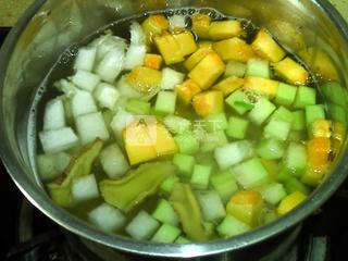 三瓜瑤柱羹的做法步驟:6