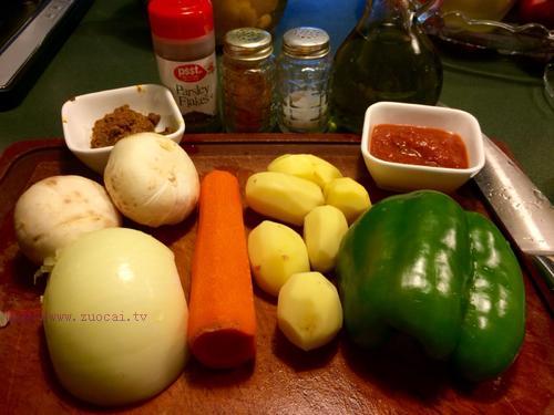 斯特龍博利素食面包卷的做法