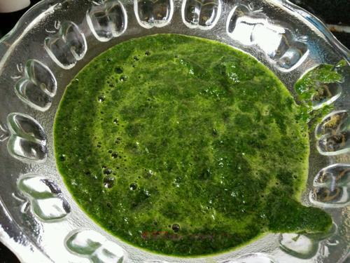 無水菠菜面團(tuán)的做法