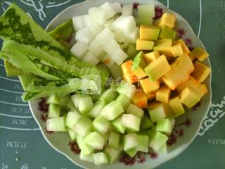 三瓜瑤柱羹的做法步驟:4