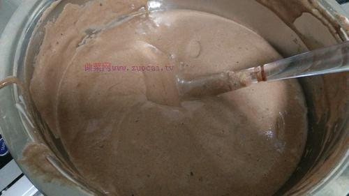 可可戚風蛋糕(8寸)的做法