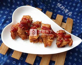 蒜香炸雞排的做法步驟：10