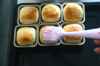 圣誕風(fēng)蘋果醬方形小面包的做法步驟10