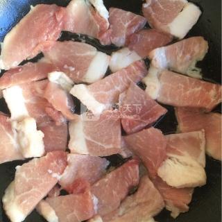 辣白菜五花肉的做法步驟:2