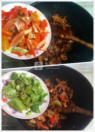 泡椒筍干回鍋肉的做法步驟：28