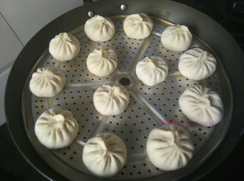 干蘿卜菜餡包子的做法