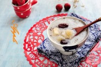 銀耳山藥黑芝麻粥的做法步驟9