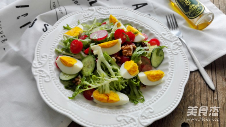 雞蛋蔬菜沙拉的做法