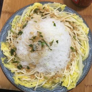 蒜蓉粉絲蒸娃娃菜的做法步驟:9