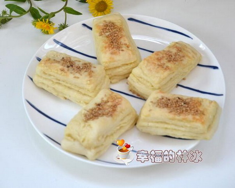 千層發(fā)面餅的做法步驟