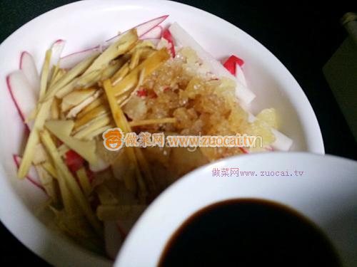 爽口醬蘿卜的做法