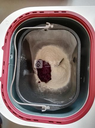 #ACA烘焙明星大賽#紫薯貓耳朵的做法步驟:7