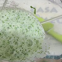 7個月寶寶輔食，銀魚山藥青菜泥＋米粉的做法圖解2