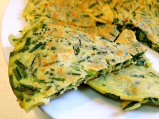 【從零學(xué)燒菜第一課】韭菜雞蛋餅的做法步驟:10