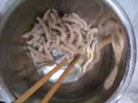 白蘿卜肉絲的做法步驟5