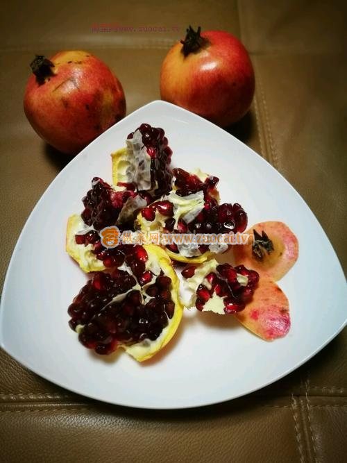 鮮榨石榴汁的做法