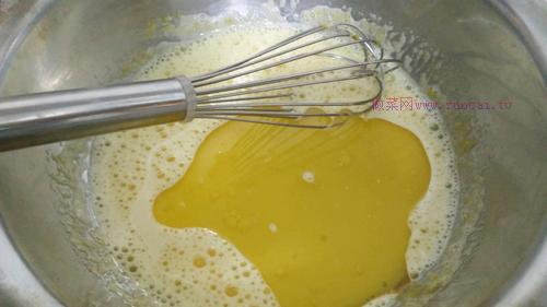 可可戚風蛋糕(8寸)的做法