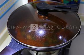 洋蔥南瓜燒秋葵的做法步驟:8