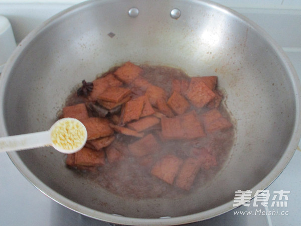 #九陽炒菜機(jī)#五香串串豆干的做法