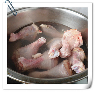 扒雞腿的做法步驟:2