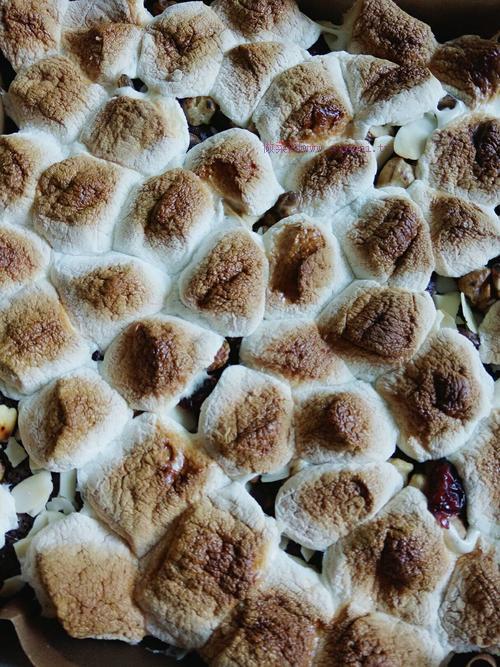 棉花糖布朗尼堅果蛋糕的做法